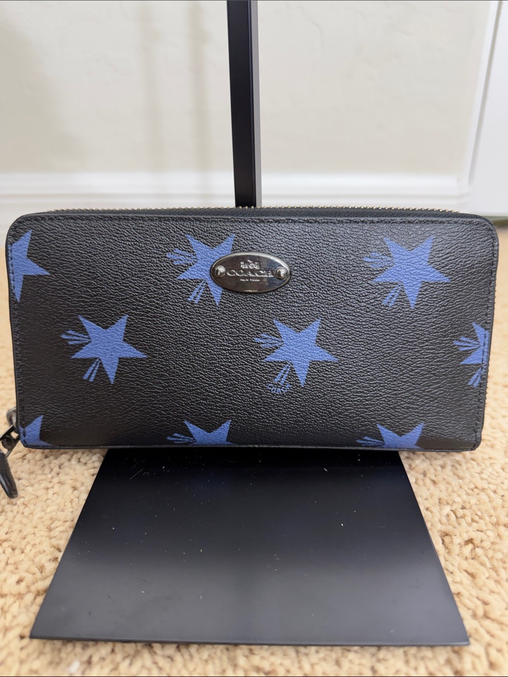 COACH Star Canyon Quinn
Wallet Limited Edition Black/Blue,